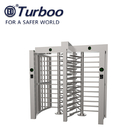 Turnstile Security Products , Full Height Turnstile Gate Automatic RFID Card Reader