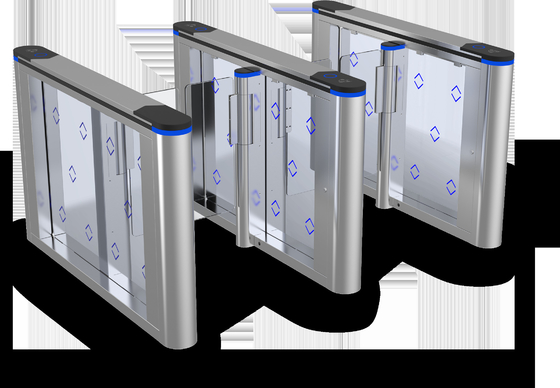 Modern Style Integrated Design Turnstiles Security Speed Gates Stainless Steel Swing Gatefor Office Security Gates