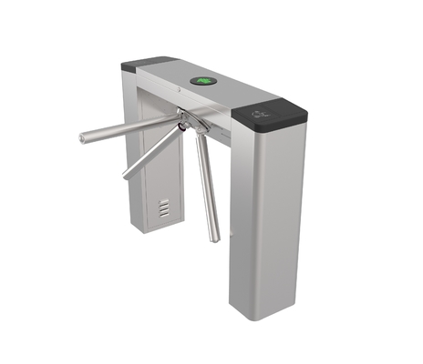 購入 半自動 RFID QR コード 三脚ターンスタイルゲート 安全アクセス制御 online manufacture