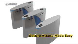 H2012 SUS304 格納式フラップ バリー RFID ウエスト高回転木戸ゲート システムを選択する理由をご覧ください。